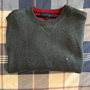 Tommy Hilfiger Crewneck Sweater Size Small Color Gray